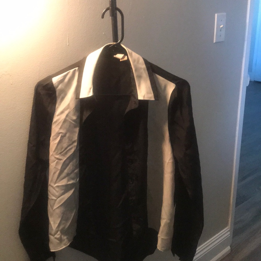 Contrast blouse
